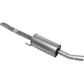 Walker 54255 Direct Fit Exhaust Resonator and Pipe Assembly 2.25" Inlet (ID) 2.25" Outlet (OD) for Toyota Sienna