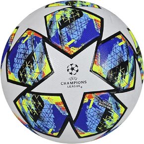 Champions League Soccer Balls Size 5,Unisex Training Football Soccer Ball Champions League Size 5 Soccer Birthday Gift