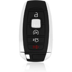Car Key Fob Remote Keyless Entry Control M3N-A2C940780 902 MHz 5 Button Replacement for 2017-2022 Lincoln Continental MKC MKX MKZ Navigator Nautilus