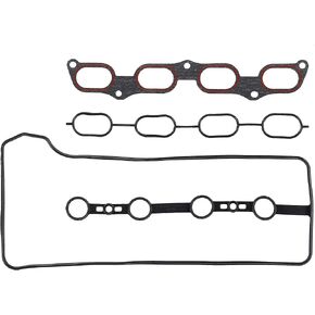 DNJ VC922G Valve Cover Gasket Set for 2001-2015, Lexus, Pontiac, Scion, Toyota, Camry, Corolla, Highlander, HS250h, Matrix, RAV4, Solara, tC, Vibe, xB, 2.0L, 2.4L, DOHC, 16V, 122cid