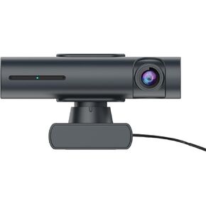 Project Telecom Hawk AI 4K Auto Tracking PTZ Webcam, Gesture Control, Wired USB-A & USB-C, Black, Compatible with Microsoft Teams, Zoom, Cisco Webex