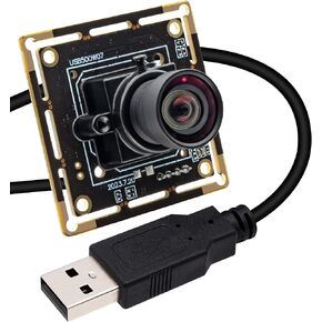 SVPRO 5MP USB Camera Module Wide Angle Board Camera with 1/2.8" CMOS IMX335 Sensor 1944P 30FPS Lightburm Camera for Laser Engraver,UVC Plug and Play Webcam Board for Raspberry Pi