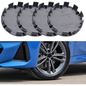 4 PCS Wheel Center Caps Cover 68mm/2.68inch, Hub Center Caps Cover Rim Center Caps Cover for 2 3 5 6 Series X1 X3 X5 X6 330i E82 E83 E84 （OEM Number：36136783536）
