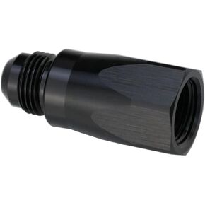 Aluminum 6AN Female to 6AN Male Inline Roll Over Breather Valve Adapter Fitting for Fuel Cell Tank Roll-Over Adapter Drag Race Car Black