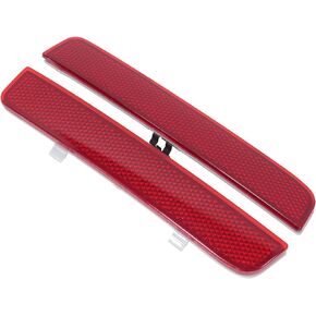 NewYall Pack of 2 Left and Right Rear Bumper Reflector