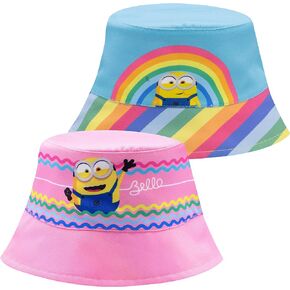 Minions Kids Sun Hat, Toddler Bucket Hat for Boys, Reversible Kids Sun Hat Boys Bucket Hat, Disney Despicable Me Hat, 2-5T in Kuwait