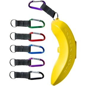 On The Go Case with Carabiner,Yellow