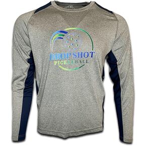 Long Sleeve Pickleball T Shirt | UPF Athletic Dri-Fit Active Shirts | Performance Contender Tee