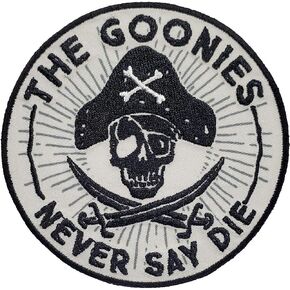Ata-Boy Goonies Patch, Goonies Never Say Die Iron On Patch - Goonies Gifts & Merchandise…