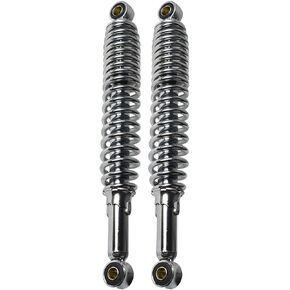 Motorcycle Shock Absorber 335mm Replacement for Honda S65 CL CT70 XL75 CL CT CM S90 CM91 CT110 Silver