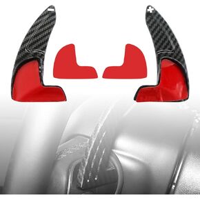 Shift Paddle Extended Compatible for Grand Cherokee 2014-2020, Compatible for Durango Charger Challenger 2015-2024 Auto Car Paddle Shifter Extension Cover Trims Accessories