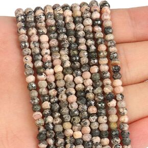 Song Xi 110pcs Faceted Amethyst Stone Beads 4x3mm Briolette Stone Beads Loose Natural Stone Beads for Jewelry Making