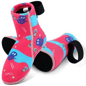 Kids Water Shoes 3mm Wetsuit Socks for Kids Warm in Cold Water Neoprene Swim Socks Toddlers Diving Socks