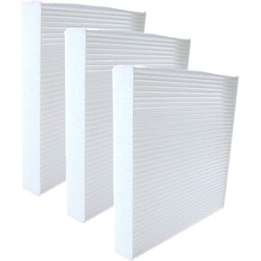 FUN-DRIVING 3 Pack FD182 Cabin air filter for Civic,CR-V,CR-Z,Fit,HR-V,Insight,Replace CF11182,CP182,80292-TF0-G01