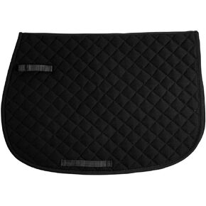 All-Purpose Saddle Pads for Horses | Schooling Saddle Pad Square Cut | Equines Horse Saddle Pads | Polyester Fabric Blend | 23" Spine and 18" Drop Length