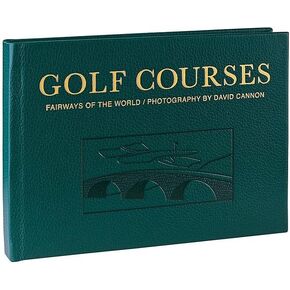 صورة رسومية لملاعب الجولف FAIRWAYS of The World من David Cannon إصدار خاص من الجلد الأخضر الغني -