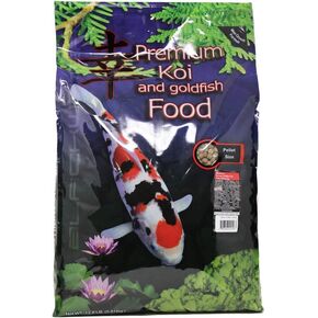 Blackwater Premium Koi and Goldfish Foods Color Enhancing Diet 12.8lb Medium Pellet