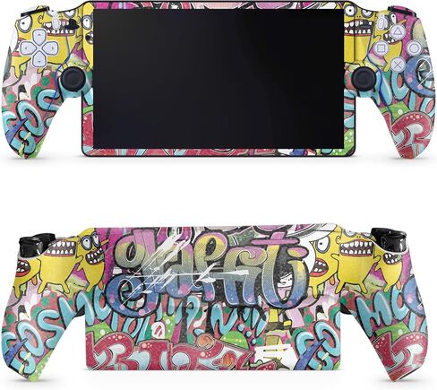 Gaming Skin Compatible with PS5 Portal Remote Player - VSCO4 - Premium 3M Vinyl Protective Wrap Decal Cover - Easy to Apply | Crafted in The USA by MightySkins in Saudi Arabia