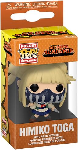 Funko Pop! Keychain: My Hero Academia - Himiko Toga with Face Cover in Saudi Arabia