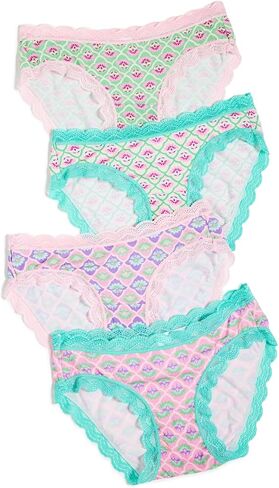 مجموعة من أربعة سراويل نسائية مخططة ونجمية in Kuwait