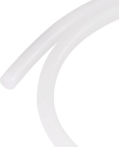 MECCANIXITY Silicone Bending Insert Hard Tube 1/4" 10ft White Soft for Rigid PETG Tubing Water Cooling in Saudi Arabia