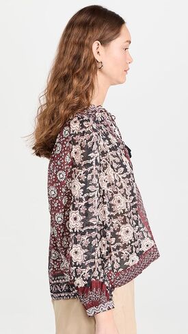 بلوزة نسائية بأكمام طويلة وطبعة Danae من Sea in Kuwait