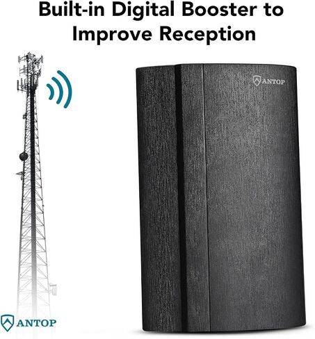 FM Antenna for Stereo Receiver Indoor，Antop At-212FM FM Radio Antenna for Home Stereo with Built-in Digital Booster in Saudi Arabia