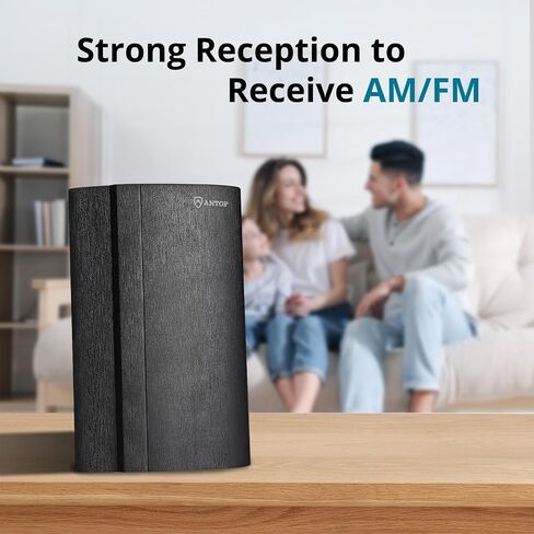 FM Antenna for Stereo Receiver Indoor，Antop At-212FM FM Radio Antenna for Home Stereo with Built-in Digital Booster in Saudi Arabia