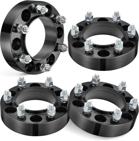 EVIL ENERGY 6x5.5 Hubcentric Wheel Spacers 2 inch for 1995-2023 Tacoma 1989-2023 4Runner, 6x139.7mm Wheel Spacer with 12x1.5 Studs 106mm Bore for Tundra FJ Cruiser Fortuner Sequoia GX460 GX470 in Saudi Arabia
