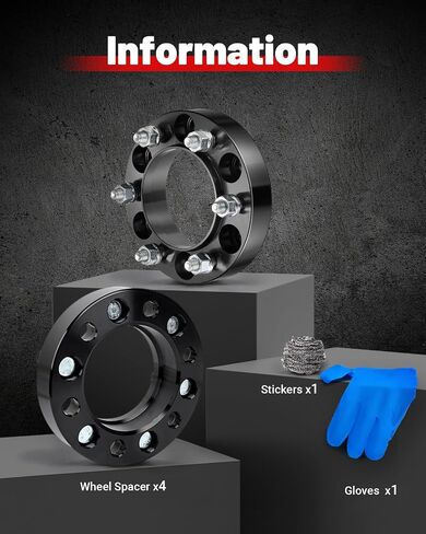 EVIL ENERGY 6x5.5 Hubcentric Wheel Spacers 2 inch for 1995-2023 Tacoma 1989-2023 4Runner, 6x139.7mm Wheel Spacer with 12x1.5 Studs 106mm Bore for Tundra FJ Cruiser Fortuner Sequoia GX460 GX470 in Saudi Arabia
