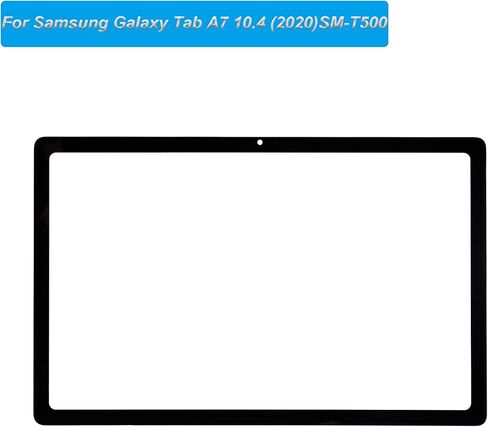 استبدال عدسة الشاشة الخارجية الزجاجية الأمامية متوافق مع Samsung Galaxy Tab A7 10.4 (2020) SM-T500 SM-T505 10.4 بوصة مع أدوات (لا يوجد شاشة عرض ومحول رقمي يعمل باللمس) in Kuwait