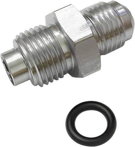 6AN Male Flare to M16x1.5 O Ring Seal Power Steering Adapter Fitting Connector Aluminum Black in Saudi Arabia