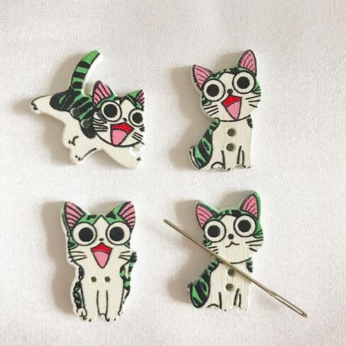 Lovely Kitten Needle Minder Cat Magnet Needle Keeper for Embroidery Cross Stitch in Kuwait