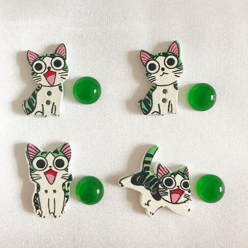 Lovely Kitten Needle Minder Cat Magnet Needle Keeper for Embroidery Cross Stitch in Kuwait