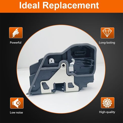 Door Lock Actuator Front Left Side Compatible for E60 E65 E66 E70 E82 E88 E89 E90 E92 X3 X5 Z4 Series Mini Cooper Front Driver Side Lock Latch Motor 51217202143 in Saudi Arabia