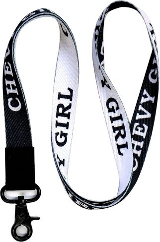 Chevy Girl Lanyard Keychain - Car Girl ID Lanyard for Auto Keys Fob Badge - ID Holder Keychain for Women Nurse Gift in Saudi Arabia