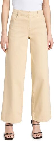 بنطال Vince نسائي من نسيج التويل المغسول بأرجل واسعة in Kuwait