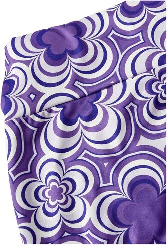 OYOANGLE Women's Plus Size Floral Print High Waisted Flared Leg Pants Bell Bottom Rave Trousers in Saudi Arabia