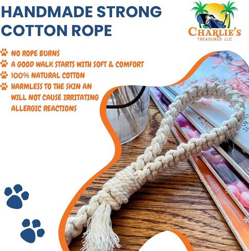 Macrame Dog Leash, Braided Dog Leash, Durable Dog Leash, Eco Friendly Dog Leash, Organic Dog Leash, Rope Leashes for Dogs, Dog Accessories,Handmade Dog Leash, Pet Supplies in Saudi Arabia