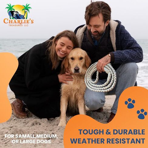 Macrame Dog Leash, Braided Dog Leash, Durable Dog Leash, Eco Friendly Dog Leash, Organic Dog Leash, Rope Leashes for Dogs, Dog Accessories,Handmade Dog Leash, Pet Supplies in Saudi Arabia
