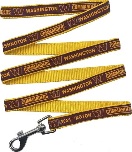 NFL PET Leash Washington Commanders Dog Leash, Large Football Team Leash for Dogs & Cats. A Shiny & Colorful Cat Leash & Dog Leash Licensed by The NFL in Saudi Arabia