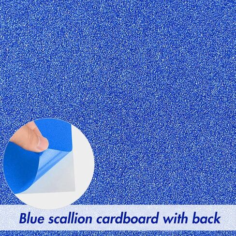 حزمة ورق بطاقات لامعة، عبوة من 30 ورقة مقاس A4 ورق لامع لاصق ذاتي اللصق، ورق خلفي لاصق، 10 ألوان متنوعة in Kuwait