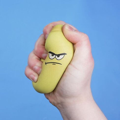Funny Pissed Potato Stress Ball, Emotional Support, Gag Gift for Coworkers, (Pack of 3) 4.5" x 2.5" in Saudi Arabia