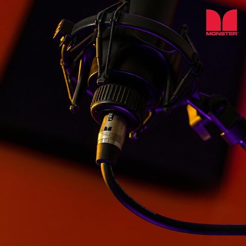 Monster Cable Prolink Performer 600 Microphone Cable. 30 feet XLR Cable. Custom XLR Cables. Microfiber Dielectric Duraflex Jacket XLR Microphone Cable. in Kuwait