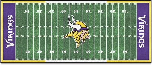 سجادة FANMATS 7358 Minnesota Vikings Field Runner - 30 بوصة. × 72 بوصة. in Saudi Arabia