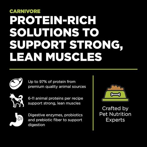 GO! SOLUTIONS Carnivore Grain Free Dog Food for Puppies, 3.5 lb – Chicken, Turkey + Duck Recipe – Protein Rich Puppy Food – Complete + Balanced Nutrition for Puppies in Saudi Arabia