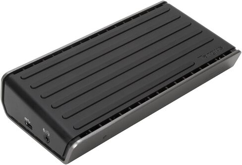 محطة إرساء الكمبيوتر المحمول Targus USB-C Universal Dual Video 4K مع طاقة الشحن والصوت و4 منافذ USB للكمبيوتر الشخصي وMac وAndroid (DOCK180USZ) (متجدد) in Kuwait