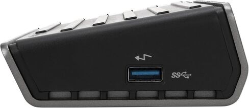 محطة إرساء الكمبيوتر المحمول Targus USB-C Universal Dual Video 4K مع طاقة الشحن والصوت و4 منافذ USB للكمبيوتر الشخصي وMac وAndroid (DOCK180USZ) (متجدد) in Kuwait