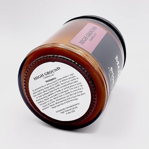 Apple Moonshine Scented Candle, 8 oz, Pure Bison Tallow, Low Smoke, Traditional, Glass Jar in Saudi Arabia