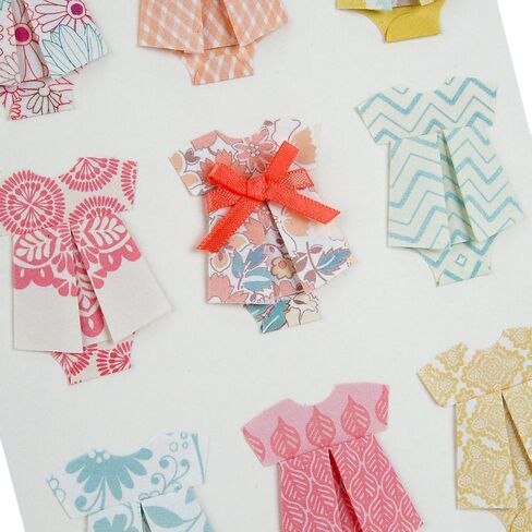 Hallmark Signature Baby Shower Card for New Parents (Baby Clothes) Welcome New Baby, Congratulations, Gender Reveal in Saudi Arabia